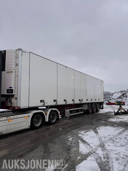 2012 KRONE Cool Liner 18T FW - Semitrailer - Kjøl/Frys - Bommer - عربة مقطورة: صورة 1 2012 KRONE Cool Liner 18T FW - Semitrailer - Kjøl/Frys - Bommer - عربة مقطورة: صورة 1