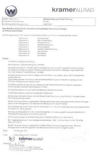 2012 KramerAllrad 350 Hjullaster - KUN 660 timer Mva-fri - Med original skuffe og pallegafler 2012 KramerAllrad 350 Hjullaster - KUN 660 timer Mva-fri - Med original skuffe og pallegafler: صورة 20