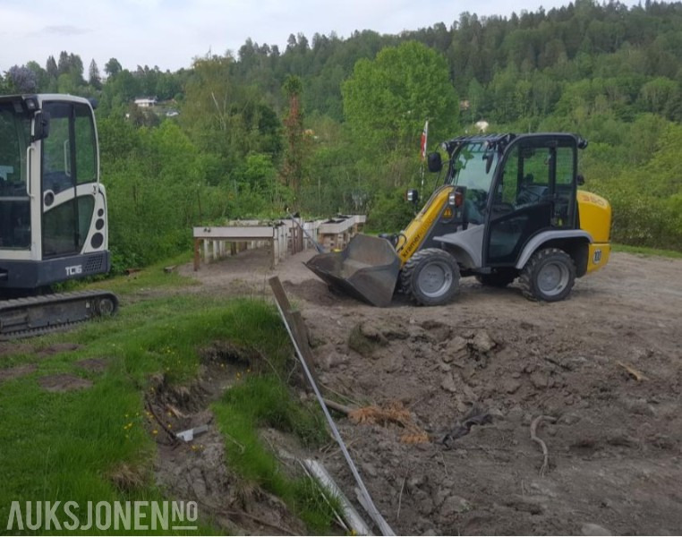 2012 KramerAllrad 350 Hjullaster - KUN 660 timer Mva-fri - Med original skuffe og pallegafler 2012 KramerAllrad 350 Hjullaster - KUN 660 timer Mva-fri - Med original skuffe og pallegafler: صورة 6