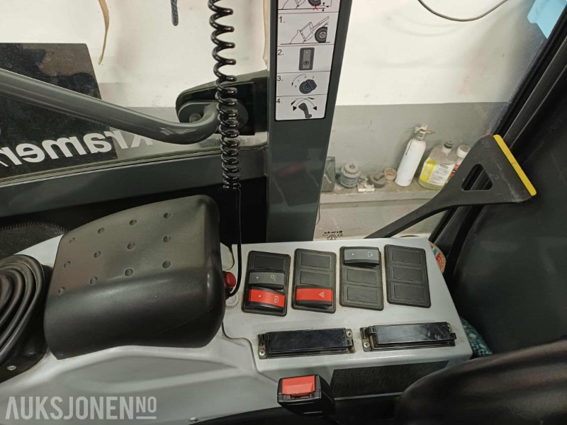 2012 KramerAllrad 350 Hjullaster - KUN 660 timer Mva-fri - Med original skuffe og pallegafler 2012 KramerAllrad 350 Hjullaster - KUN 660 timer Mva-fri - Med original skuffe og pallegafler: صورة 15