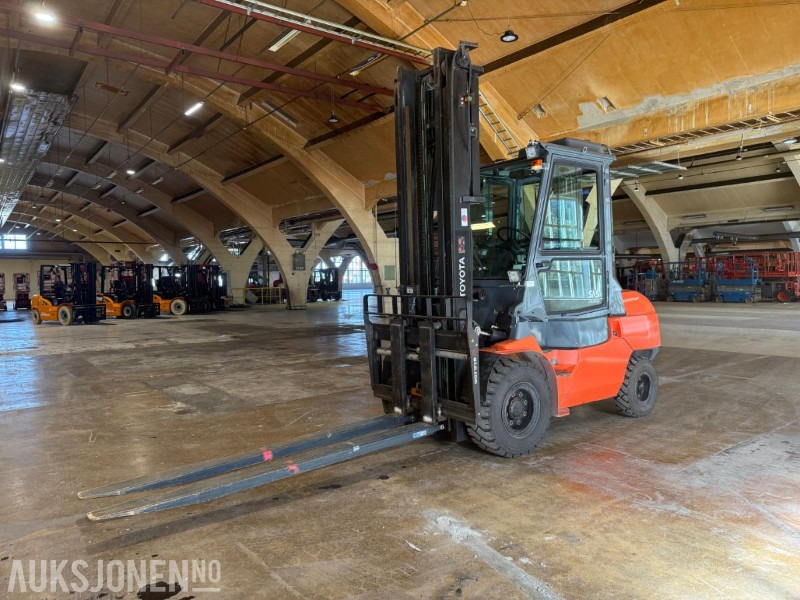 2012 Toyota 42-7FDA50 gaffeltruck- 1506 timer - årskontrollert og godkjent. - معدات المناولة: صورة 1 2012 Toyota 42-7FDA50 gaffeltruck- 1506 timer - årskontrollert og godkjent. - معدات المناولة: صورة 1