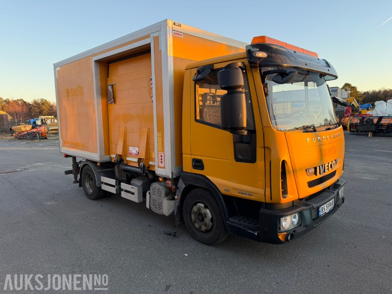 2013 Iveco Eurocargo 75E18 - Verkstedbil m/ Maxilift-kran & ZEPRO bakløfter - 148.000 km - شاحنة مقفلة: صورة 4 2013 Iveco Eurocargo 75E18 - Verkstedbil m/ Maxilift-kran & ZEPRO bakløfter - 148.000 km - شاحنة مقفلة: صورة 4