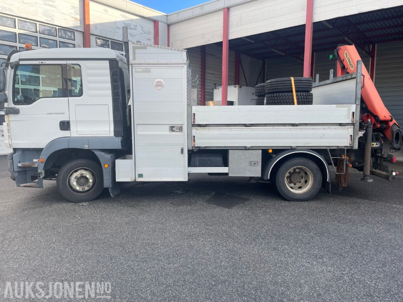 2013 MAN TGM 15.290 E- verkspåbygg med bak montert kran (Palfinger PK9002 – EH) og vinsj - Nye vinterfelger og dekk NYLIG EU OK - شاحنة كرين: صورة 4 2013 MAN TGM 15.290 E- verkspåbygg med bak montert kran (Palfinger PK9002 – EH) og vinsj - Nye vinterfelger og dekk NYLIG EU OK - شاحنة كرين: صورة 4