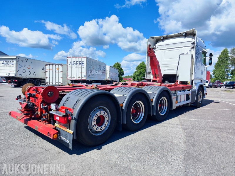 2013 Scania R560 KROKBIL SERVICEAVTALE VELHOLDT NY EU., 602509 km - شاحنة ذات خطاف: صورة 5 2013 Scania R560 KROKBIL SERVICEAVTALE VELHOLDT NY EU., 602509 km - شاحنة ذات خطاف: صورة 5