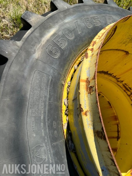 2013 tvillinghjul 650/65R38 - الآلات الزراعية: صورة 5 2013 tvillinghjul 650/65R38 - الآلات الزراعية: صورة 5