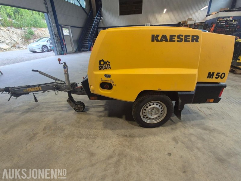 2014 Kaeser M50, tilhengermontert luftkompressor, 811 t - معدات البناء: صورة 1 2014 Kaeser M50, tilhengermontert luftkompressor, 811 t - معدات البناء: صورة 1