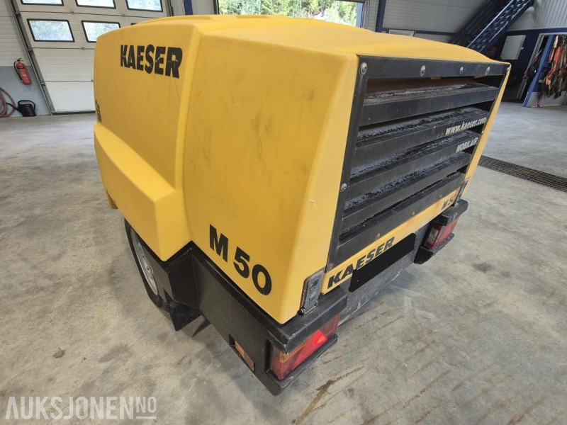 2014 Kaeser M50, tilhengermontert luftkompressor, 811 t - معدات البناء: صورة 2 2014 Kaeser M50, tilhengermontert luftkompressor, 811 t - معدات البناء: صورة 2