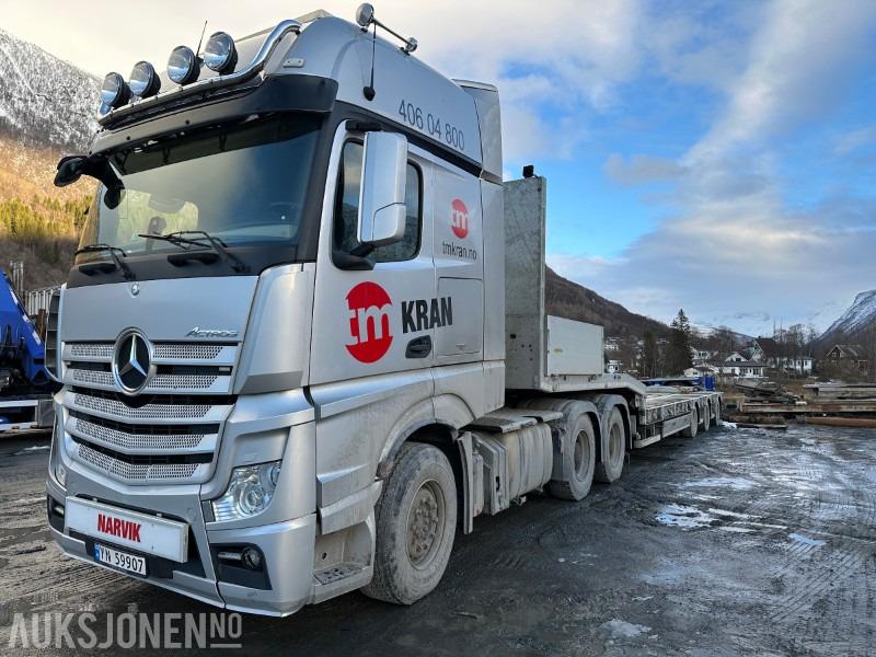 2014 MERCEDES-BENZ ACTROS TREKKVOGN MED HUMBAUR HTS30SCHRAG HENGER - وحدة جر: صورة 1 2014 MERCEDES-BENZ ACTROS TREKKVOGN MED HUMBAUR HTS30SCHRAG HENGER - وحدة جر: صورة 1
