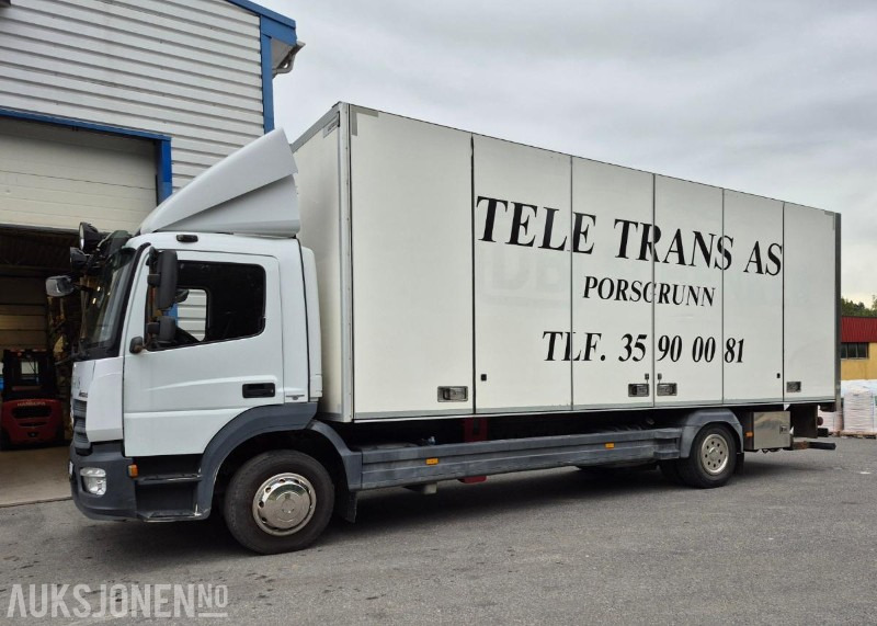 2014 Mercedes-Benz ATEGO Skapbil - Sideåpning NY EU. - شاحنة مقفلة: صورة 1 2014 Mercedes-Benz ATEGO Skapbil - Sideåpning NY EU. - شاحنة مقفلة: صورة 1