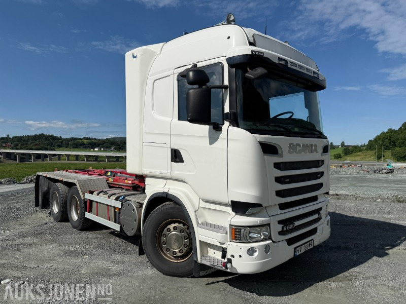 2014 Scania R620 8x4 krokbil - JOAB Krok m/ knekk - kranhydraulikk - شاحنة ذات خطاف: صورة 2 2014 Scania R620 8x4 krokbil - JOAB Krok m/ knekk - kranhydraulikk - شاحنة ذات خطاف: صورة 2