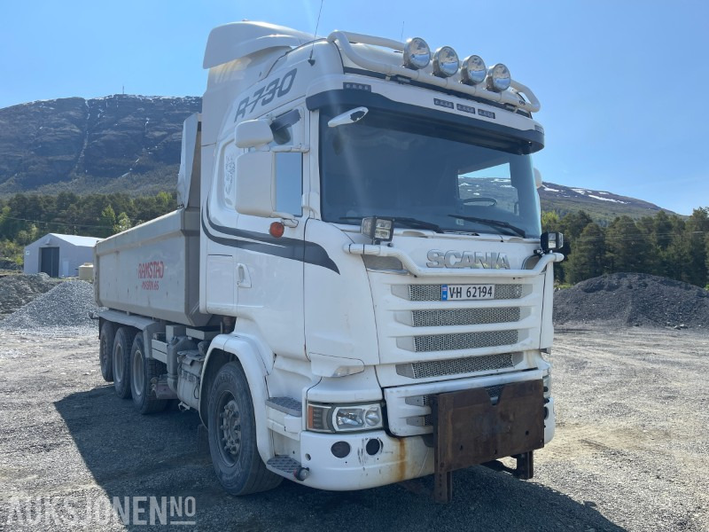 2014 Scania R730 Tridem Brøyterigget tippbil m/ underliggende skjær fra 2021! Euro 6 - شاحنة قلاب: صورة 2 2014 Scania R730 Tridem Brøyterigget tippbil m/ underliggende skjær fra 2021! Euro 6 - شاحنة قلاب: صورة 2