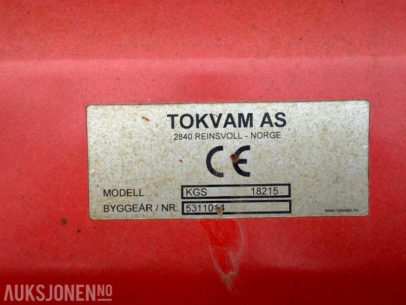 2014 Tokvam snøskjær til kunstgressbaner. - الآلات الزراعية: صورة 4 2014 Tokvam snøskjær til kunstgressbaner. - الآلات الزراعية: صورة 4