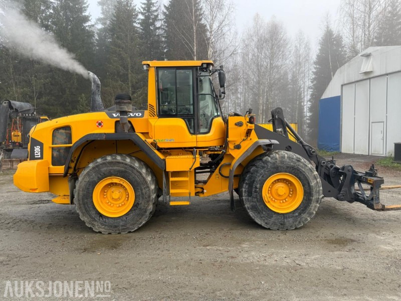 2014 Volvo L120G hjullaster, 7763 timer, Hydr. pallegaffel, nylig service og årskontroll - اللودر بعجل: صورة 4 2014 Volvo L120G hjullaster, 7763 timer, Hydr. pallegaffel, nylig service og årskontroll - اللودر بعجل: صورة 4