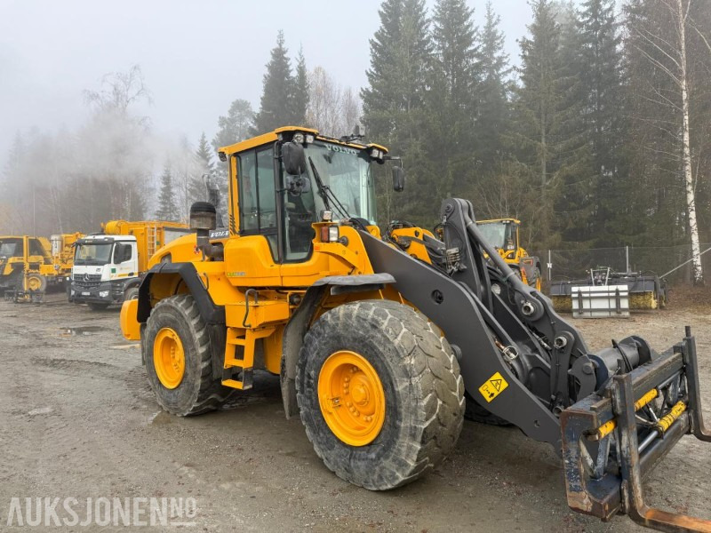 2014 Volvo L120G hjullaster, 7763 timer, Hydr. pallegaffel, nylig service og årskontroll - اللودر بعجل: صورة 3 2014 Volvo L120G hjullaster, 7763 timer, Hydr. pallegaffel, nylig service og årskontroll - اللودر بعجل: صورة 3
