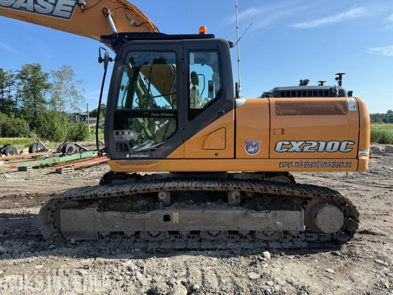 2015 Case CX210C BELTEGRAVER ROTOTILT ENGCON MASKINSTYRING  SERVICEHISTORIKK LITE TIMER EN EIER. 2015 Case CX210C BELTEGRAVER ROTOTILT ENGCON MASKINSTYRING  SERVICEHISTORIKK LITE TIMER EN EIER.: صورة 7