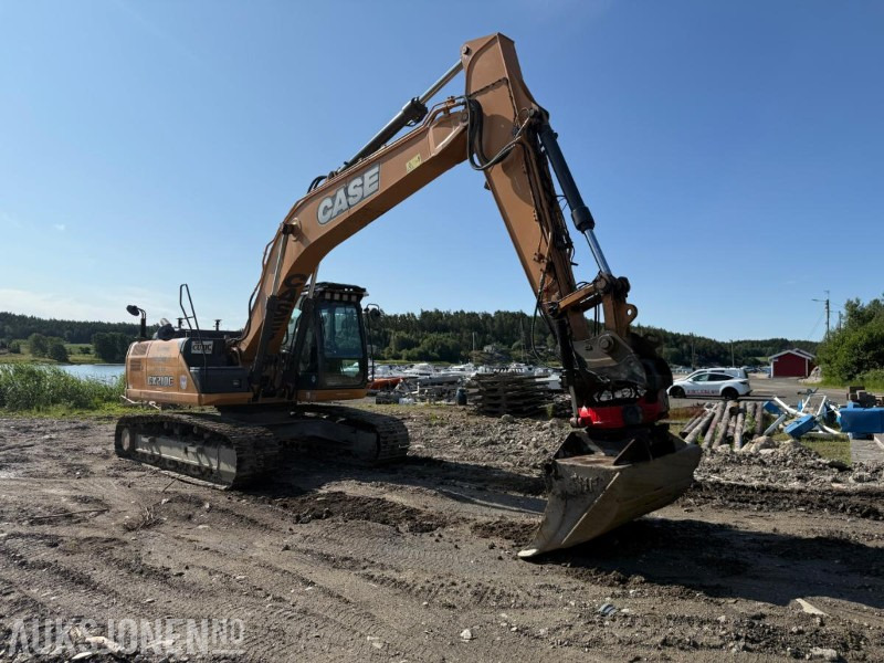 2015 Case CX210C BELTEGRAVER ROTOTILT ENGCON MASKINSTYRING SERVICEHISTORIKK LITE TIMER EN EIER. - حفارة: صورة 4 2015 Case CX210C BELTEGRAVER ROTOTILT ENGCON MASKINSTYRING SERVICEHISTORIKK LITE TIMER EN EIER. - حفارة: صورة 4