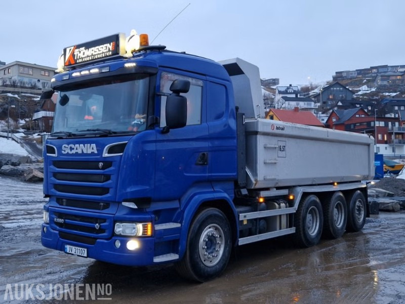 2015 Scania R580 Tippbil - Euro6 - 8X4 - 483 000km - شاحنة قلاب: صورة 1 2015 Scania R580 Tippbil - Euro6 - 8X4 - 483 000km - شاحنة قلاب: صورة 1