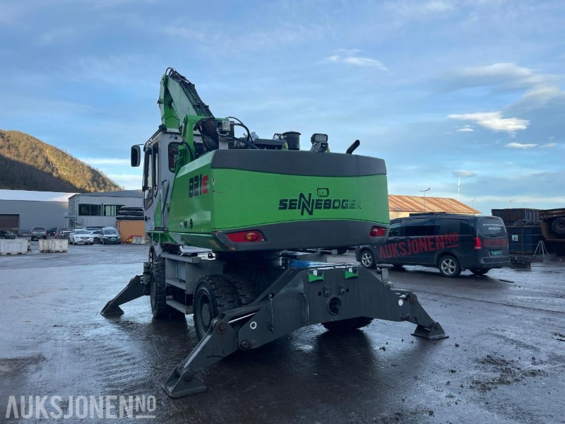 2015 Sennebogen 821M Hjulgraver med hevbar hytte, roterende sorterings klype, leveres med ny sertifisering - حفارة: صورة 5 2015 Sennebogen 821M Hjulgraver med hevbar hytte, roterende sorterings klype, leveres med ny sertifisering - حفارة: صورة 5