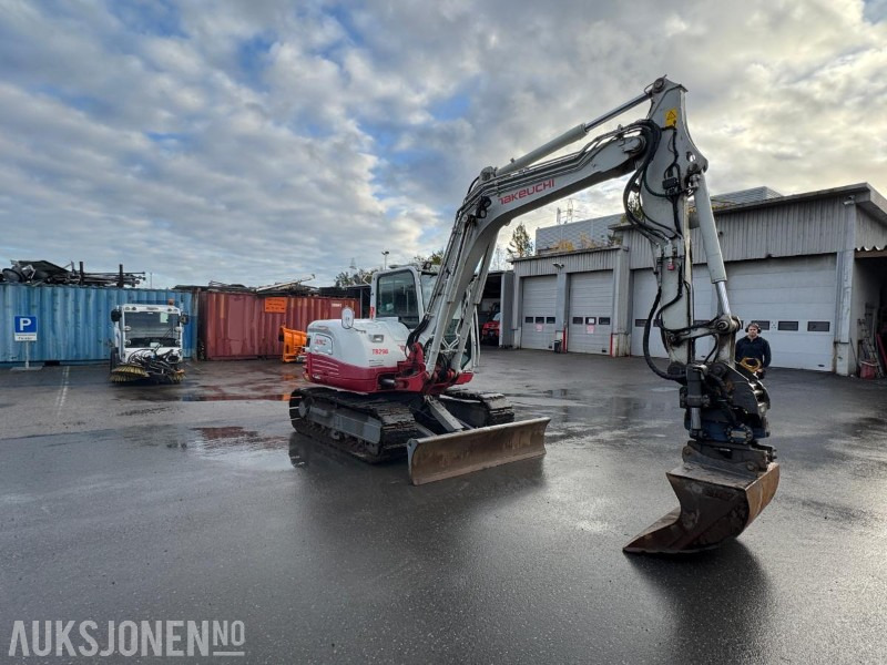 2015 Takeuchi TB290 beltegraver 4538t SMP tiltrotator S50 sertifisert godt utstyrt - حفارة: صورة 2 2015 Takeuchi TB290 beltegraver 4538t SMP tiltrotator S50 sertifisert godt utstyrt - حفارة: صورة 2
