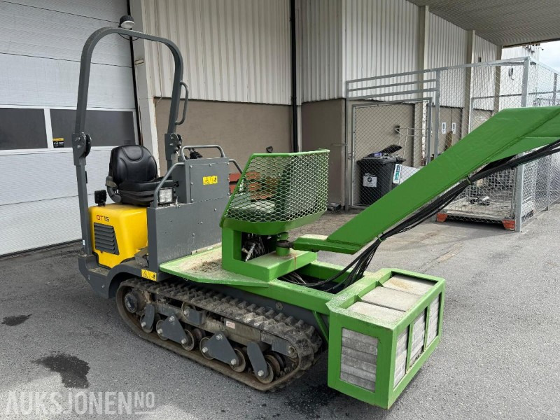 2015 Wacker Neuson DT15 beltedumper/spesialpåbygg for rør og langgods/tunnelklar maskin/lavtbyggende og hydraulisk styrt - شاحنة التعدين: صورة 4 2015 Wacker Neuson DT15 beltedumper/spesialpåbygg for rør og langgods/tunnelklar maskin/lavtbyggende og hydraulisk styrt - شاحنة التعدين: صورة 4