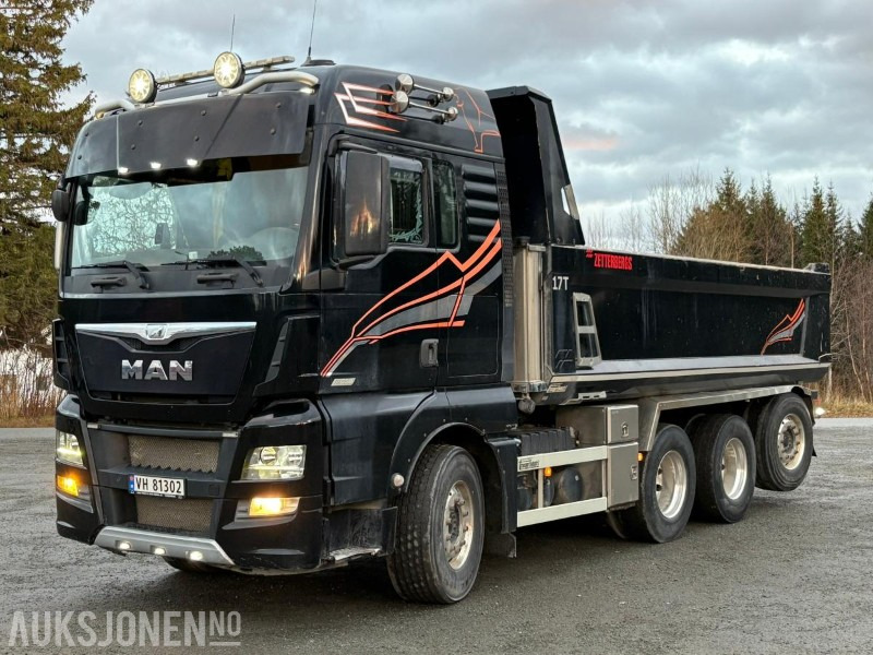 2016 MAN TGX 8x4 TIPPBIL MED ZETTERBERGS PLAN - EURO 6 - شاحنة قلاب: صورة 1 2016 MAN TGX 8x4 TIPPBIL MED ZETTERBERGS PLAN - EURO 6 - شاحنة قلاب: صورة 1