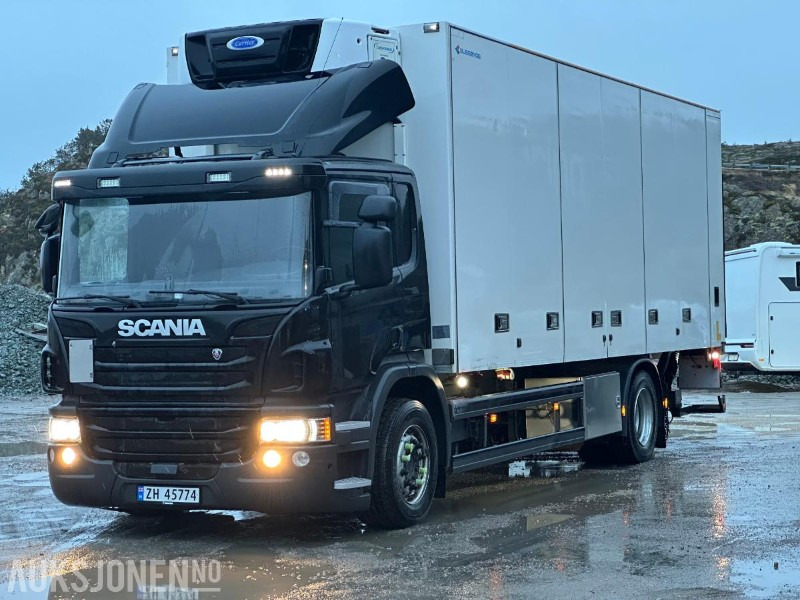 2016 Scania P280 - skapbil // bussbygg skap // 2 soner carrier kjøleaggregat - شاحنة مقفلة: صورة 1 2016 Scania P280 - skapbil // bussbygg skap // 2 soner carrier kjøleaggregat - شاحنة مقفلة: صورة 1