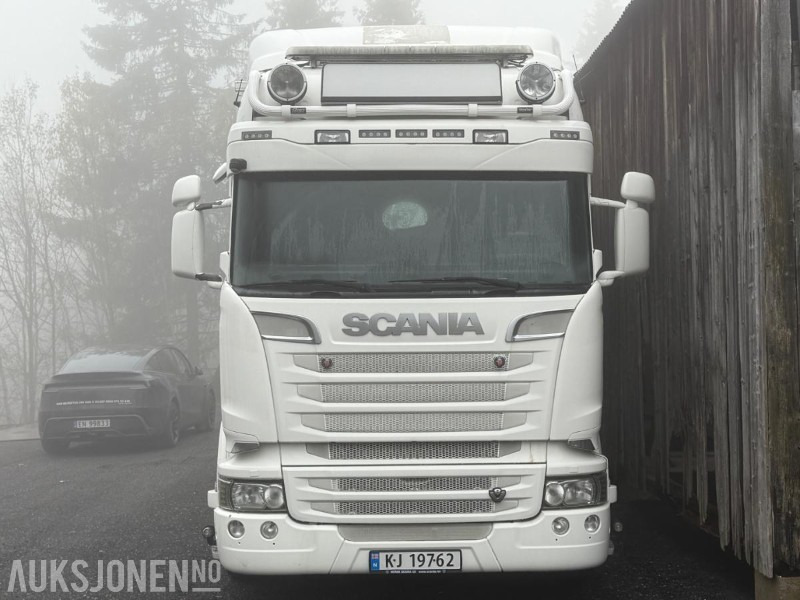 2016 Scania R 520 EURO 6T med bakmontert Palfingerkran - شاحنة كرين: صورة 2 2016 Scania R 520 EURO 6T med bakmontert Palfingerkran - شاحنة كرين: صورة 2