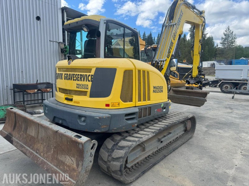 2016 Wacker Neuson ET 90 GRAVEMASKIN MED ROTOTILT, SENTRALSMØRING OG 3 SKUFFER - حفارة: صورة 3 2016 Wacker Neuson ET 90 GRAVEMASKIN MED ROTOTILT, SENTRALSMØRING OG 3 SKUFFER - حفارة: صورة 3