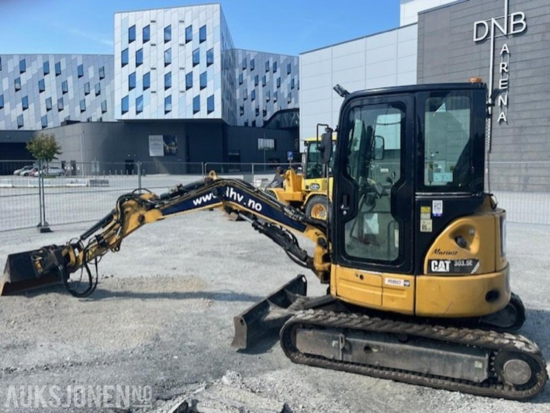 2017 Cat 303.5ECR - حفارة مُصَّغرة: صورة 1 2017 Cat 303.5ECR - حفارة مُصَّغرة: صورة 1