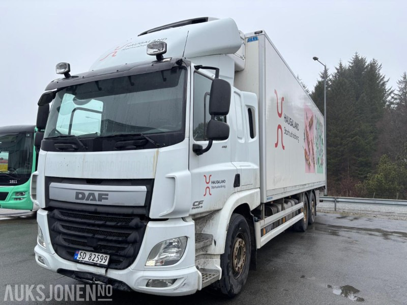2017 DAF CF 440 6x2 FAN kjøle/frys skapbil. Supra1250 kjøl. 21paller. - شاحنة مقفلة: صورة 1 2017 DAF CF 440 6x2 FAN kjøle/frys skapbil. Supra1250 kjøl. 21paller. - شاحنة مقفلة: صورة 1
