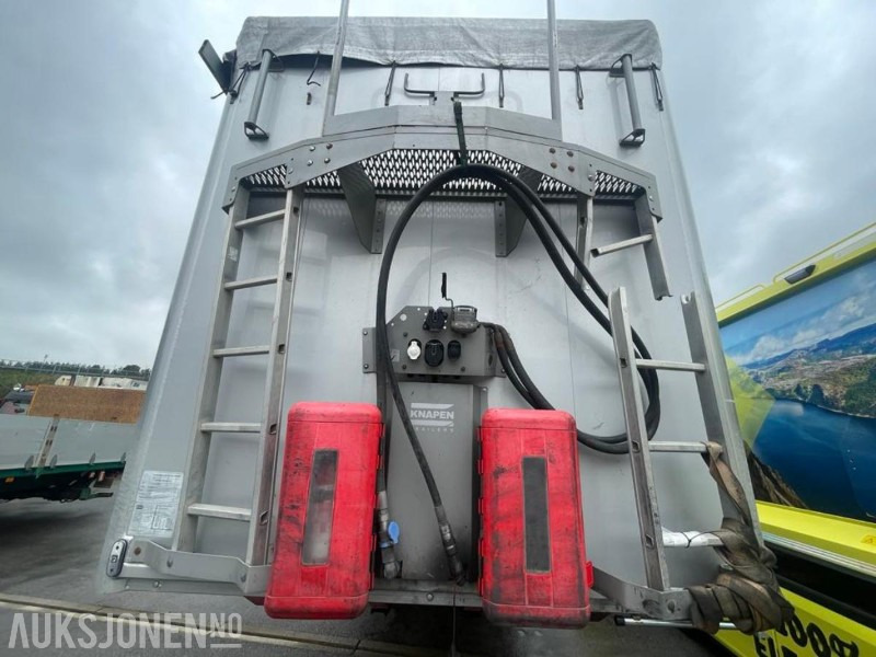 2017 Knapen K502 Walking floor tralle, NY EU - med hydraulisk vegg og tak + låsing - Tillatt totalvekt: 45000 kg. - عربة مقطورة: صورة 4 2017 Knapen K502 Walking floor tralle, NY EU - med hydraulisk vegg og tak + låsing - Tillatt totalvekt: 45000 kg. - عربة مقطورة: صورة 4