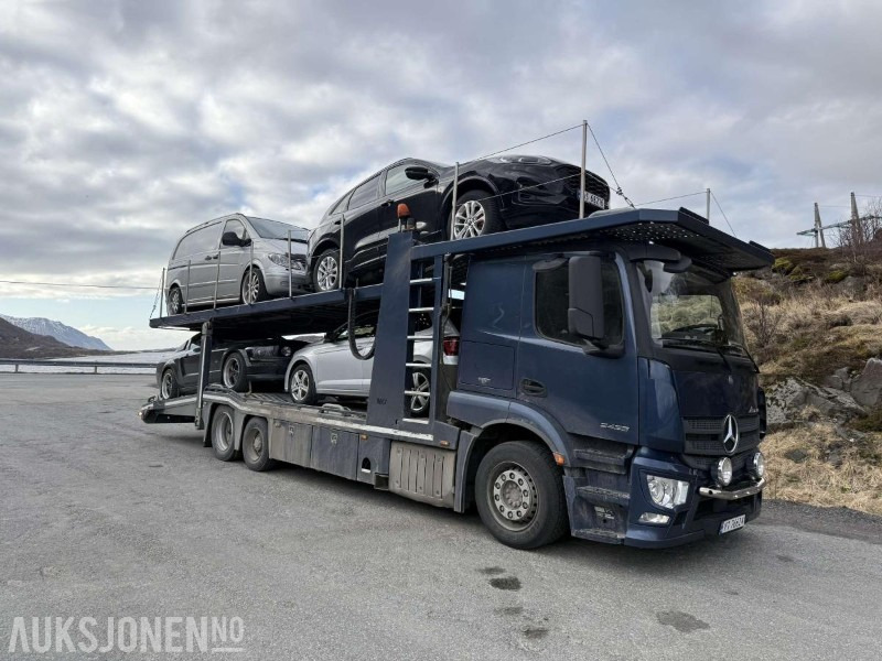 2017 Mercedes-Benz Actros 360 Hk Biltransporter - شاحنة نقل سيارات شاحنة: صورة 1 2017 Mercedes-Benz Actros 360 Hk Biltransporter - شاحنة نقل سيارات شاحنة: صورة 1