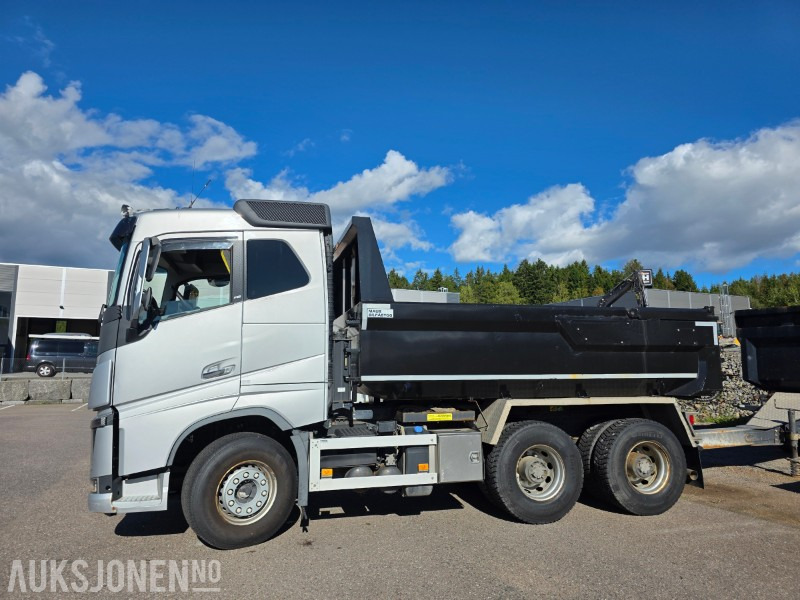 2017 Volvo FH16 tippbil med tipphenger + Maur bilpåbygg trippelkjerre - EURO6 - Nylig EU godkjent - شاحنة قلاب: صورة 2 2017 Volvo FH16 tippbil med tipphenger + Maur bilpåbygg trippelkjerre - EURO6 - Nylig EU godkjent - شاحنة قلاب: صورة 2