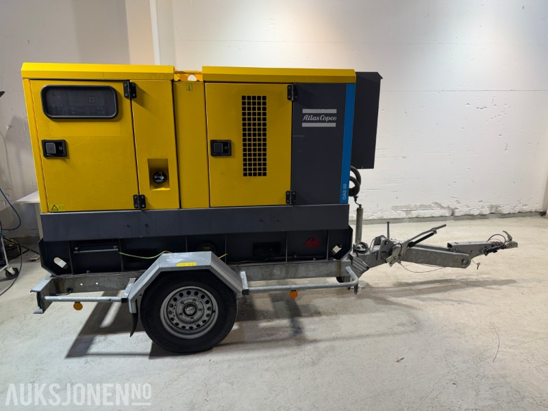 2018 Atlas Copco QAS 60 tilhengermontert strømgenerator - Reparasjonsobjekt - معدات صناعية: صورة 1 2018 Atlas Copco QAS 60 tilhengermontert strømgenerator - Reparasjonsobjekt - معدات صناعية: صورة 1