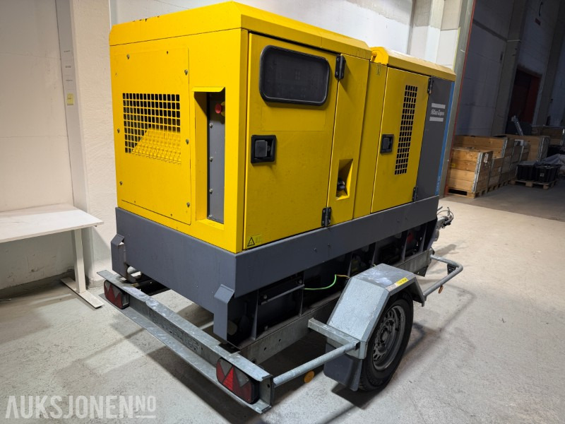 2018 Atlas Copco QAS 60 tilhengermontert strømgenerator - Reparasjonsobjekt - معدات صناعية: صورة 2 2018 Atlas Copco QAS 60 tilhengermontert strømgenerator - Reparasjonsobjekt - معدات صناعية: صورة 2
