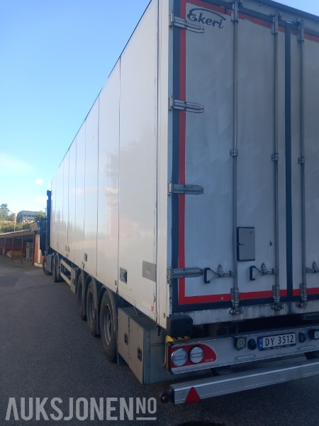 2018 Ekeri 3 akslet semitrailer kjølesemi m/ hel sideåpning - نصف مقطورة مُبرِّدة: صورة 3 2018 Ekeri 3 akslet semitrailer kjølesemi m/ hel sideåpning - نصف مقطورة مُبرِّدة: صورة 3