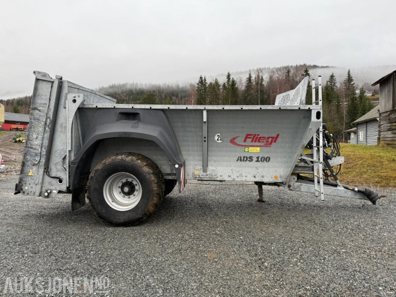 2018 Fliegl Gjødselvogn 10m3 - الآلات الزراعية: صورة 4 2018 Fliegl Gjødselvogn 10m3 - الآلات الزراعية: صورة 4