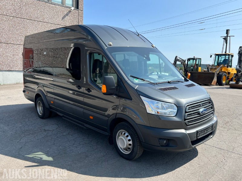 2018 Ford Transit 17 seter minibuss - 2.2 TDCi 155 hk - kun 48 683 km. - حافلة: صورة 3 2018 Ford Transit 17 seter minibuss - 2.2 TDCi 155 hk - kun 48 683 km. - حافلة: صورة 3