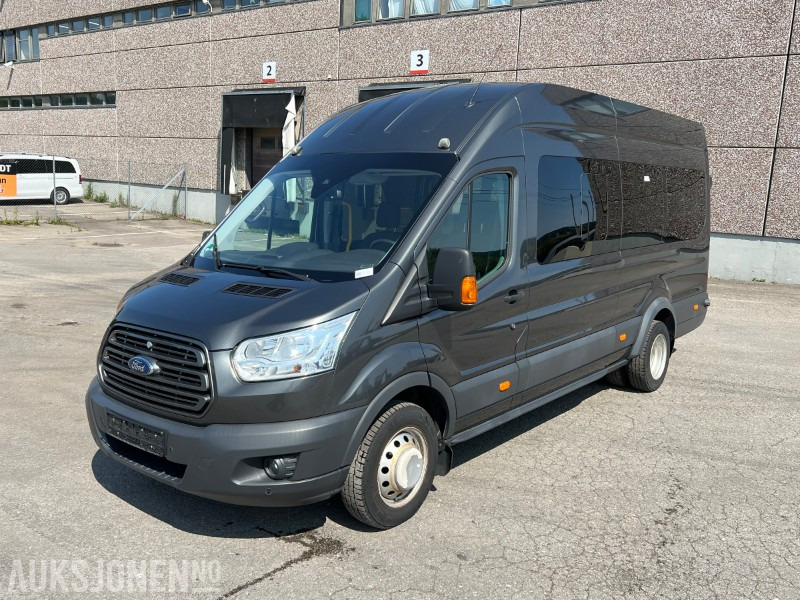 2018 Ford Transit 17 seter minibuss - 2.2 TDCi 155 hk - kun 48 683 km. - حافلة: صورة 1 2018 Ford Transit 17 seter minibuss - 2.2 TDCi 155 hk - kun 48 683 km. - حافلة: صورة 1