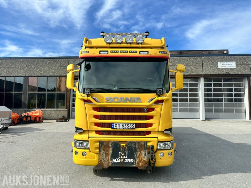 2018 Scania R-730 8x4 krokbil - OPPTREKT - BRØYTERIGGET - شاحنة ذات خطاف: صورة 2 2018 Scania R-730 8x4 krokbil - OPPTREKT - BRØYTERIGGET - شاحنة ذات خطاف: صورة 2