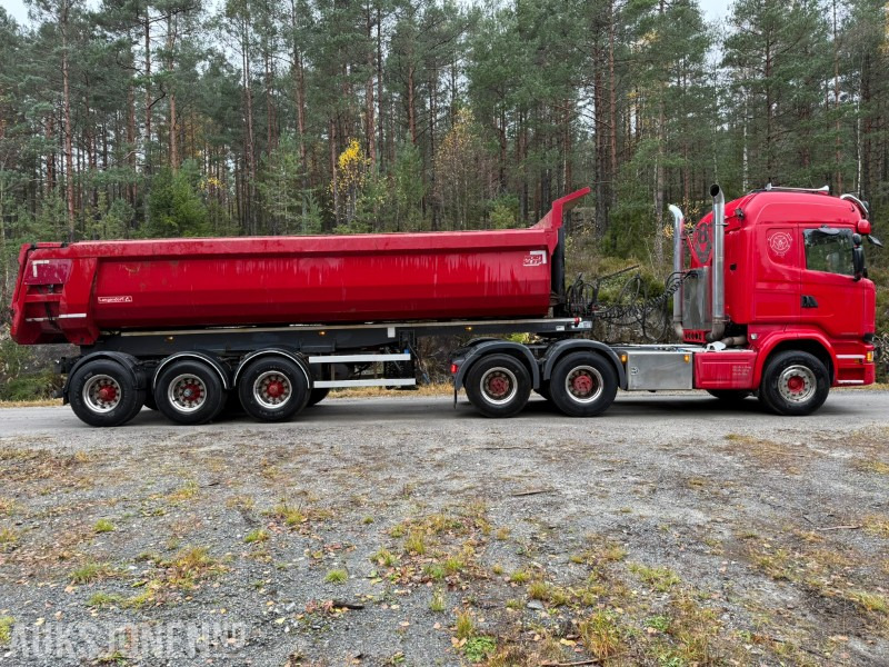 2018 Scania R580-V8-6x4-EURO6-260.000km-Tippsemi m/ Langendorf tralle - وحدة جر: صورة 5 2018 Scania R580-V8-6x4-EURO6-260.000km-Tippsemi m/ Langendorf tralle - وحدة جر: صورة 5