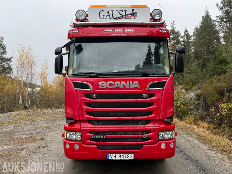 2018 Scania R580-V8-6x4-EURO6-260.000km-Tippsemi m/ Langendorf tralle - وحدة جر: صورة 3 2018 Scania R580-V8-6x4-EURO6-260.000km-Tippsemi m/ Langendorf tralle - وحدة جر: صورة 3