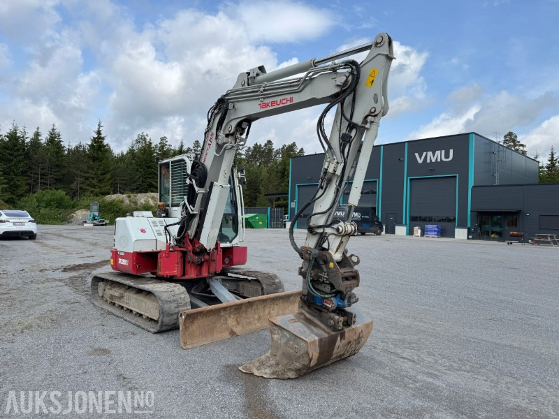 2018 Takeuchi TB280FR – 8,5-tonns gravemaskin med Side-to-Side Boom, tilt, sentralsmøring og 2 skuffer - حفارة: صورة 4 2018 Takeuchi TB280FR – 8,5-tonns gravemaskin med Side-to-Side Boom, tilt, sentralsmøring og 2 skuffer - حفارة: صورة 4