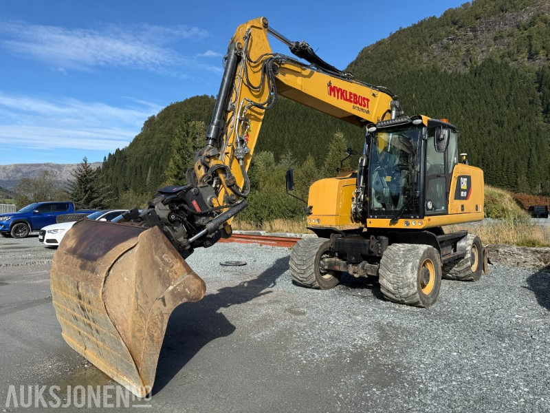 2018 Velholdt Cat M318F Hjulgraver med OilQuick Rotortilt, 9577 timer - حفارة: صورة 2 2018 Velholdt Cat M318F Hjulgraver med OilQuick Rotortilt, 9577 timer - حفارة: صورة 2