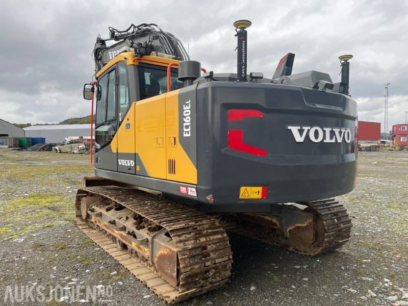 2018 Volvo EC 160 EL Gravemaskin med Engcon tiltrotator, Leica GPS, Sentralsmøring, Hk S60, 5327 timer - حفارة: صورة 4 2018 Volvo EC 160 EL Gravemaskin med Engcon tiltrotator, Leica GPS, Sentralsmøring, Hk S60, 5327 timer - حفارة: صورة 4