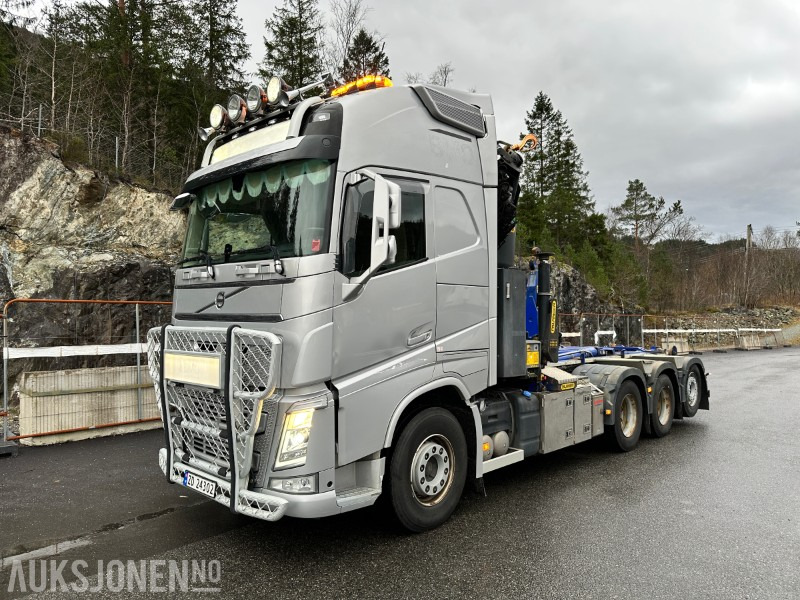 2018 Volvo FH 540 8x4 Kranbil m/ Palfinger PK 27002 SH og MULTILIFT krokløft, NY EU, 164595km - شاحنة كرين: صورة 1 2018 Volvo FH 540 8x4 Kranbil m/ Palfinger PK 27002 SH og MULTILIFT krokløft, NY EU, 164595km - شاحنة كرين: صورة 1