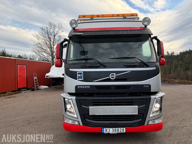 شاحنة كرين 2018 Volvo FM500 Kranbil med HMF 5020K kran + Trailerbygg henger: صورة 9