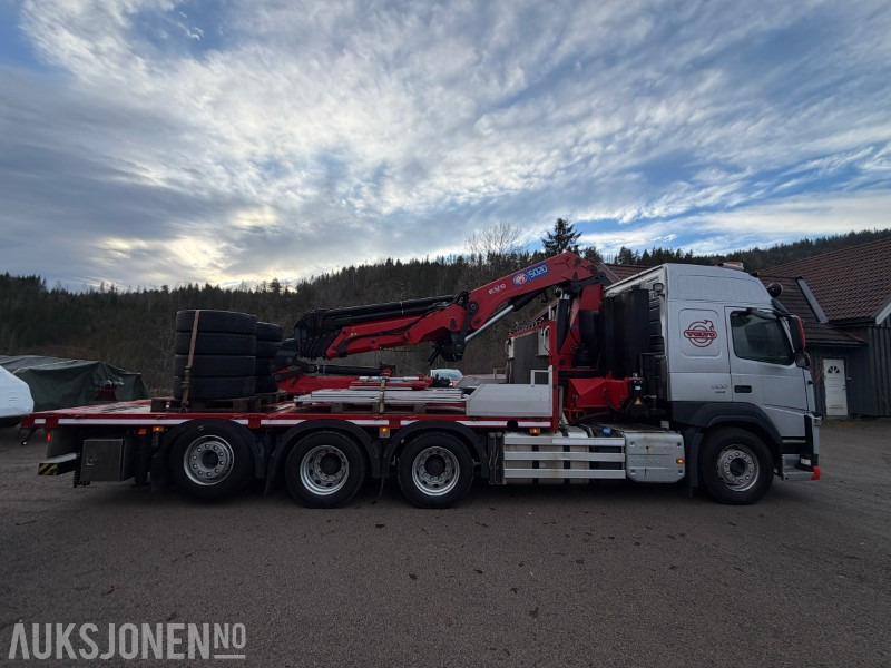 شاحنة كرين 2018 Volvo FM500 Kranbil med HMF 5020K kran + Trailerbygg henger: صورة 7