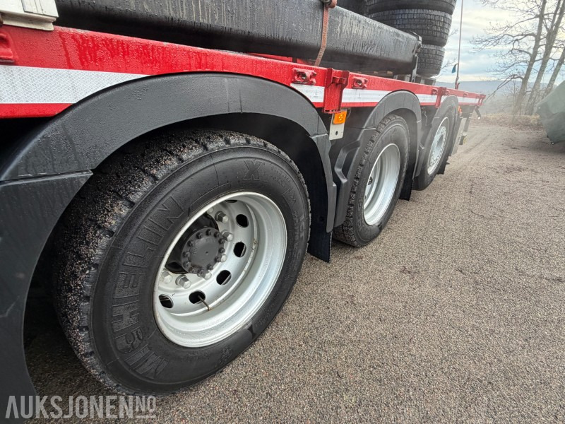 شاحنة كرين 2018 Volvo FM500 Kranbil med HMF 5020K kran + Trailerbygg henger: صورة 34