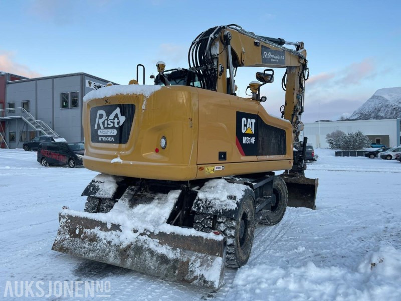 حفارة 2019 Cat M314F Hjulgraver, 4840 timer, Tiltrotator, S60, maskinstyring, sertifisert til Juli 2026: صورة 6 حفارة 2019 Cat M314F Hjulgraver, 4840 timer, Tiltrotator, S60, maskinstyring, sertifisert til Juli 2026: صورة 6